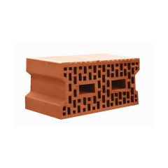 Al Watania Perforated Red Bricks For walls Size 400*200 mm Width 200 mm