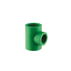 Canal PPR Tee Reducer Two Equal Side Size ¾'' inch Reducer branch Size ½'' inch