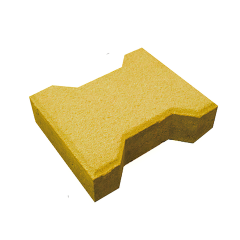  ALARMAK Interlock Behaton Size 200*165 mm Thickness 80 mm-Dark Yellow