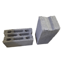 Dorat Al-Makaseb Concrete Block 8 Holes Size 400*250 Width 200 mm