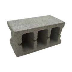 ACP Hollow Concrete Block 3 holes Size 400*300 mm Width 200 mm