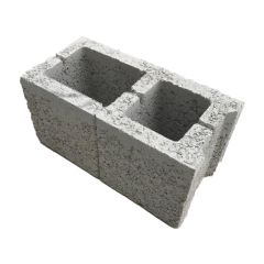 ACP Hollow Concrete Block 2 holes Size 400*250 mm Width 200 mm