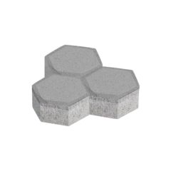 MEYAR Concrete Interlock Delta Shape Color Gray Size 197*86 mm Thickness 60 mm
