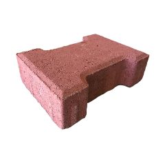 MEYAR Concrete Interlock Behaton Color Red Size 198*163 mm Thickness 60 mm