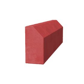 Curbstone Half Battered Size (Red) 50*30*15 CM